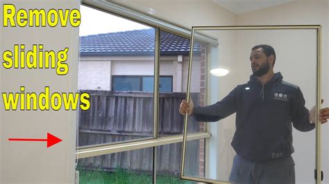 how to remove stationary glass from a metal window house|How to Remove Broken Glass from Double Glazed Window .